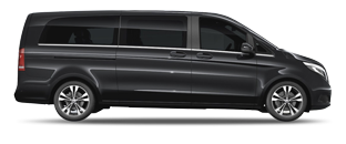 7-seater minibus vehicle in Skylift Cars fleet for airport transfers