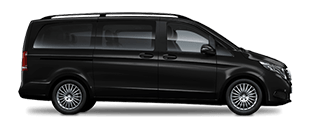 MPV vehicle option for group airport taxi transfers to East Midlands